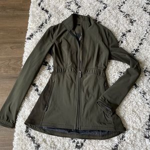 Lululemon Green Jacket Size 2